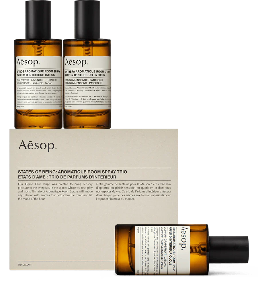 Aesop States of Being: Aromatique Room Spray Trio - 3 x 50mL