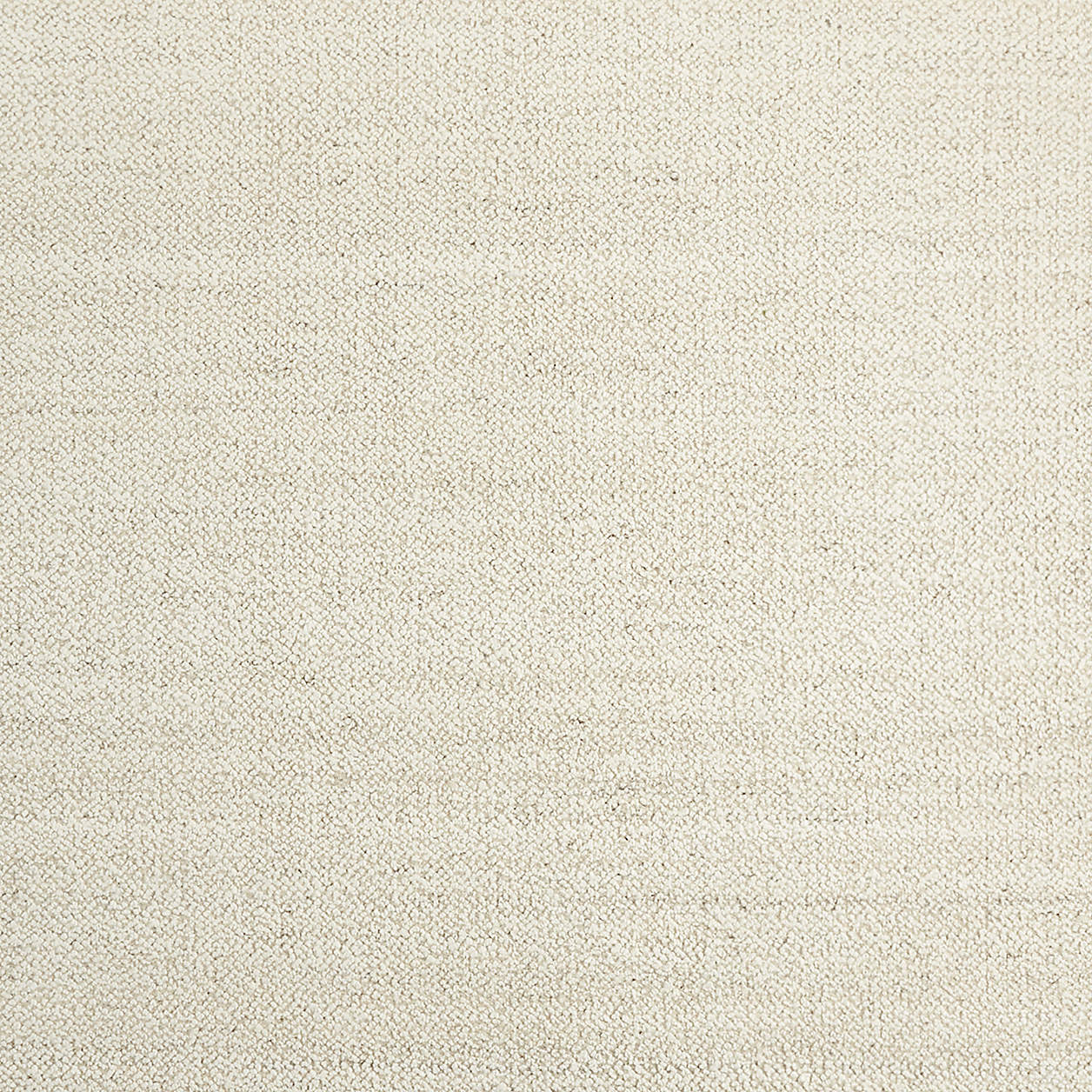 Big Sur Wool Handwoven Ivory White Area Rug 6'x9'