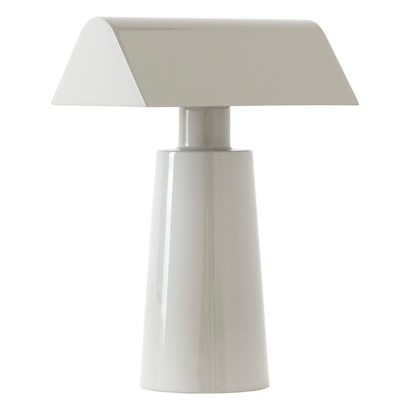 &Tradition Caret MF1 Portable Table Lamp, Silk Grey