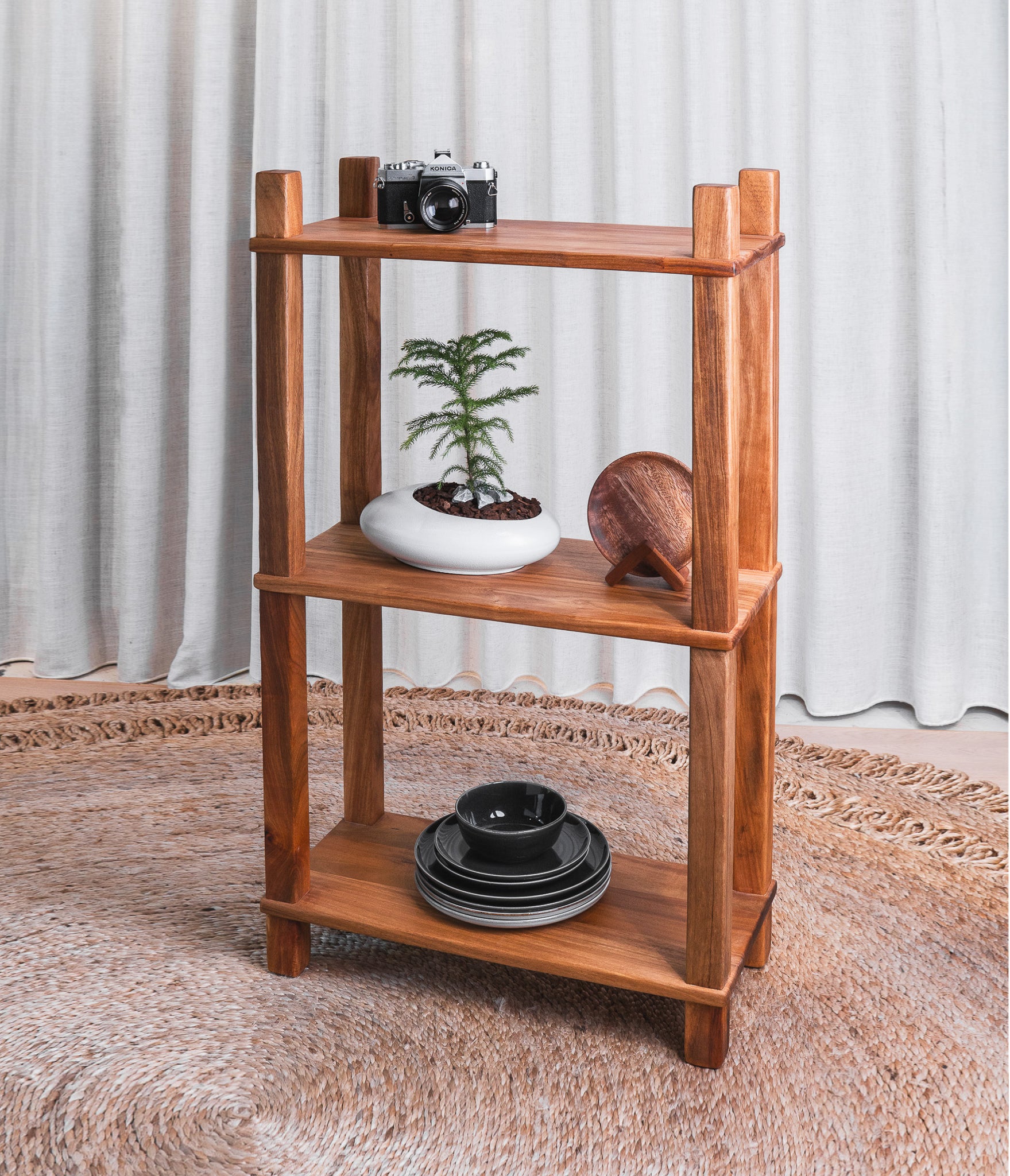 African Mahogany Riviera Rack - 280mm x 300mm
