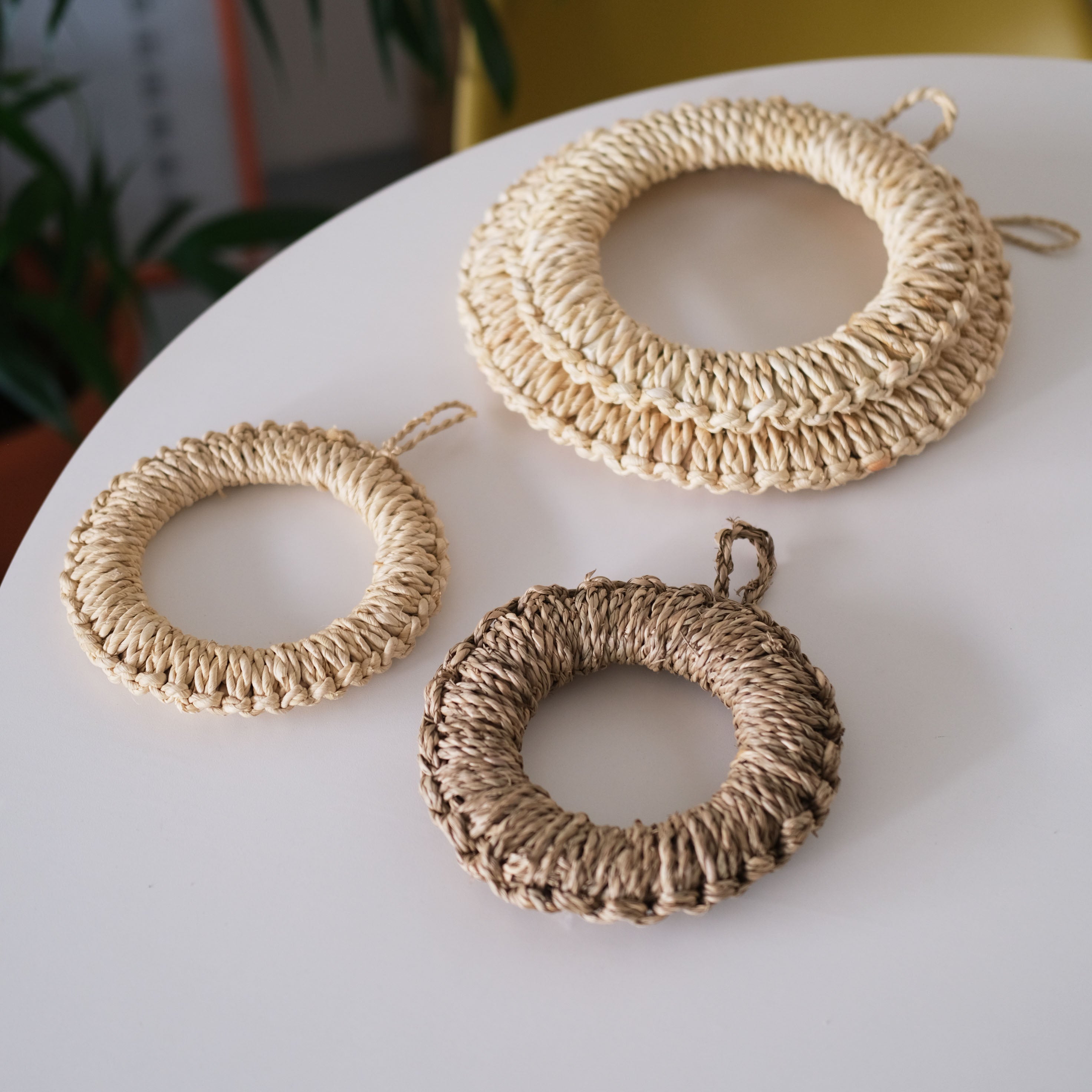 Straw Trivet – Oh Happy Fry - Small, Light