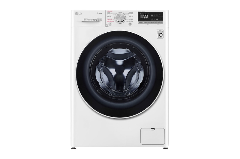 LG 8.5kg Slim AI Direct Drive Front Load Washing Machine FV1285S4W - White