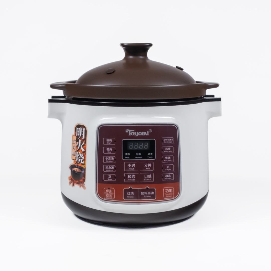 TOYOMI 4.0L Micro-com High Heat Stew Cooker HH 6080