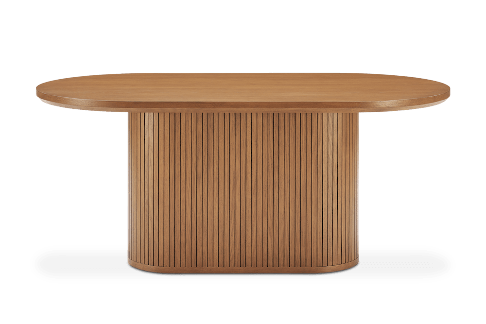 Harper Dining Table - Chestnut, 180cm