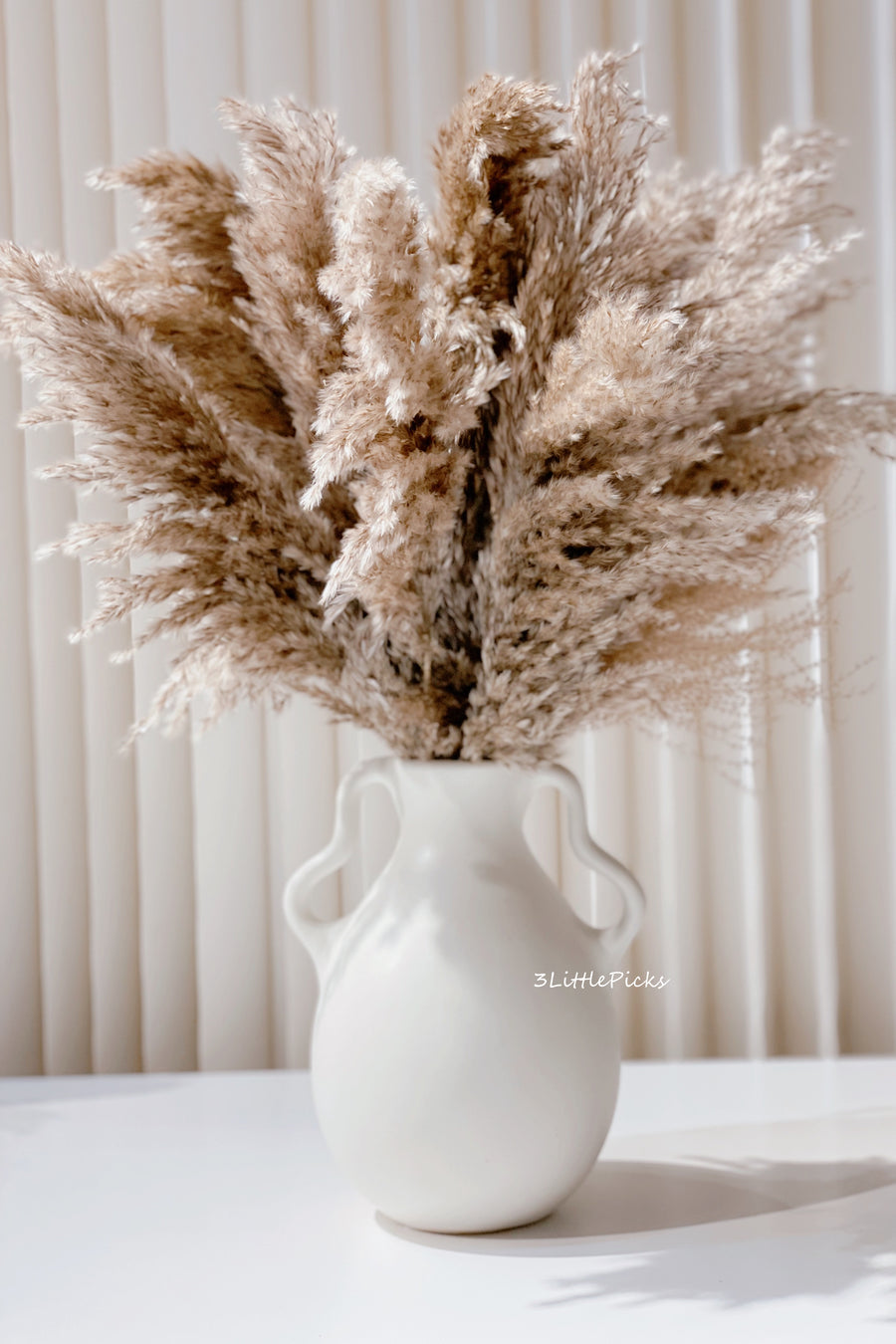 Cotton Slub Tufted Waist Cushion Cover with Earthy Arch