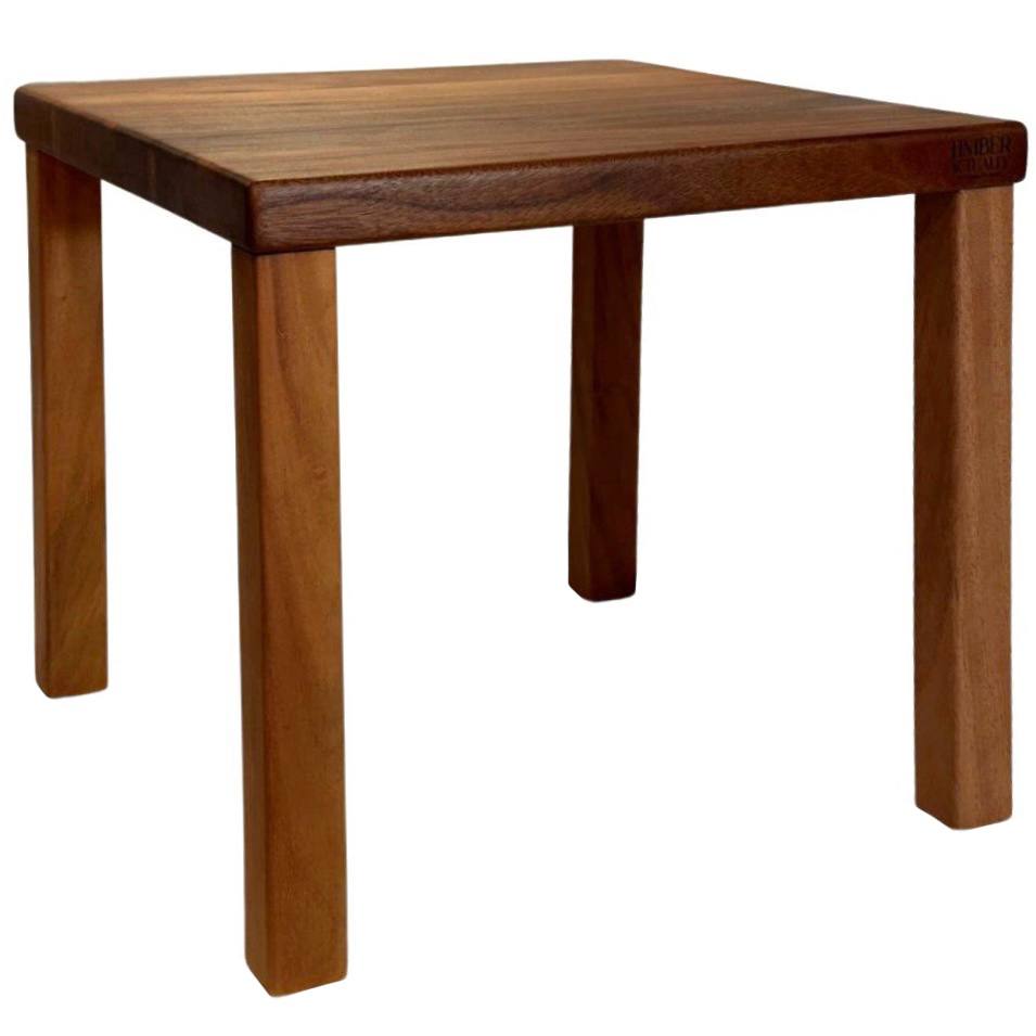 African Mahogany Coffee Table (Geo Table) - 400mm x 400mm