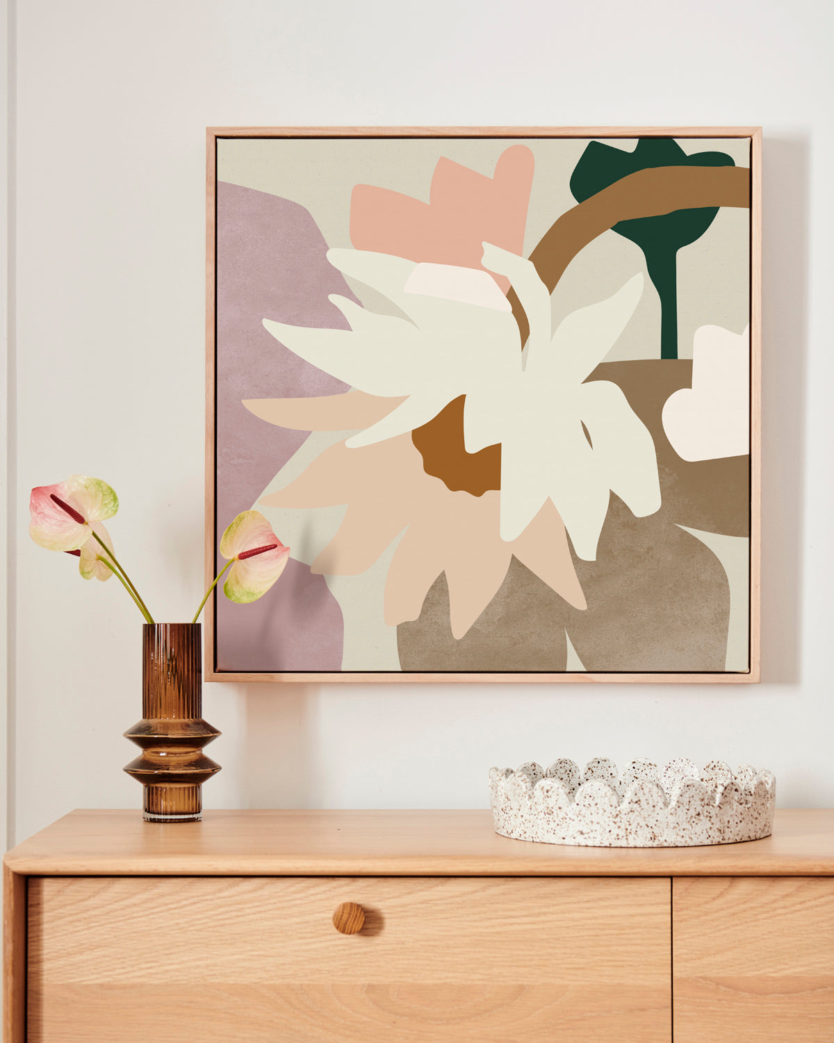 Kimmy Hogan Paper Daisies IV - 300 x 300mm