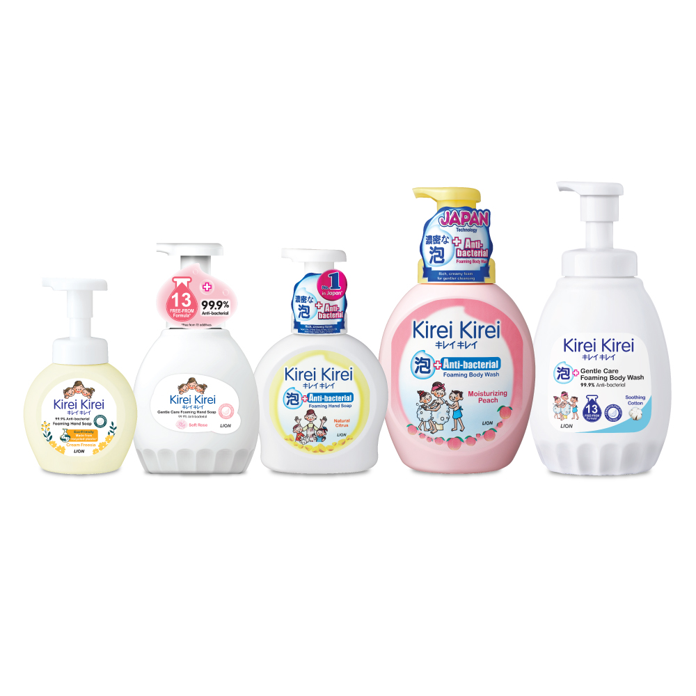 Kirei Kirei Anti-bacterial Foaming Hand Soap - Natural Citrus (450ml)