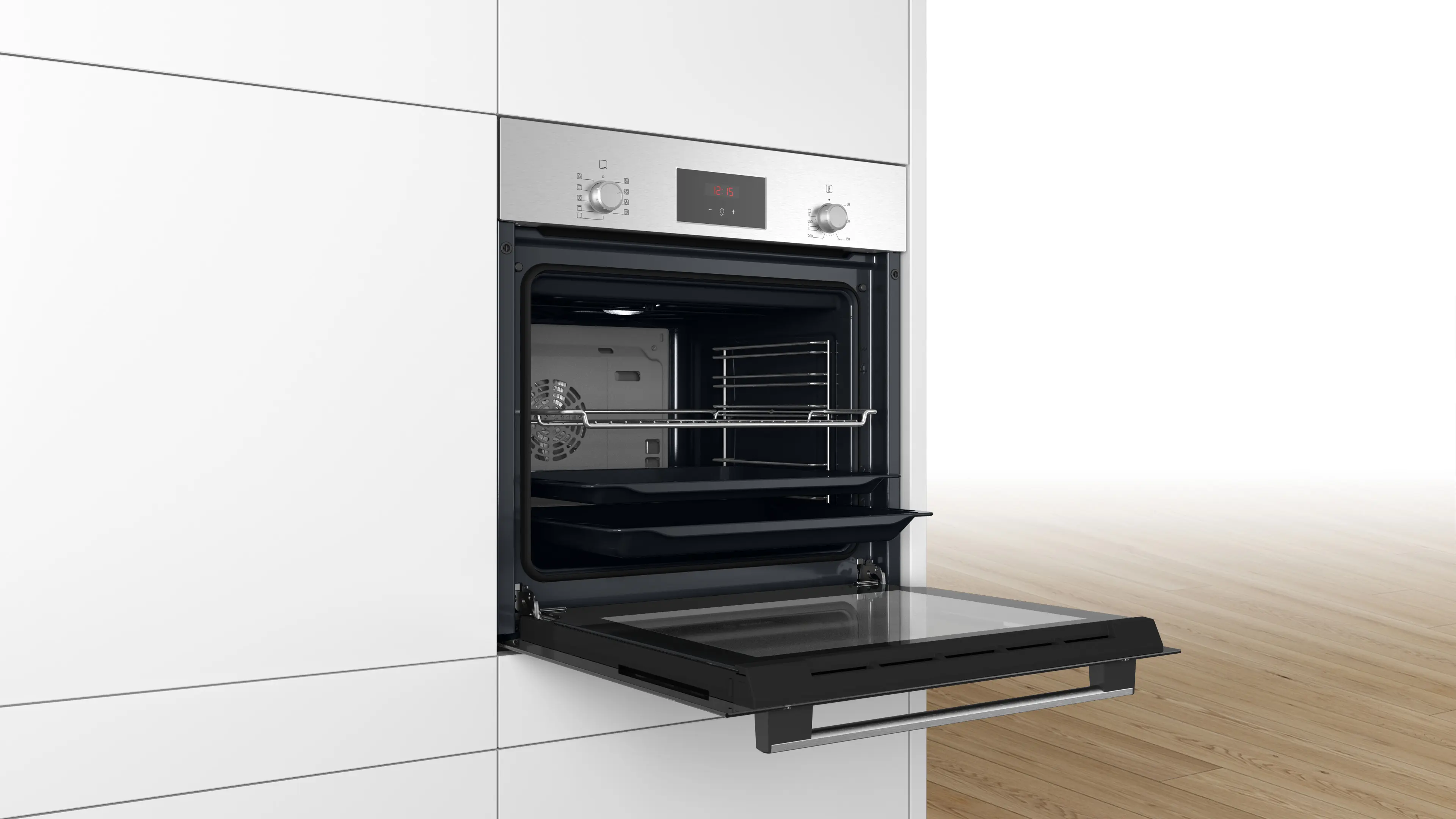 BOSCH HBF134BS0K Series 2 Built-in Oven 60 x 60 cm - Stainless Steel