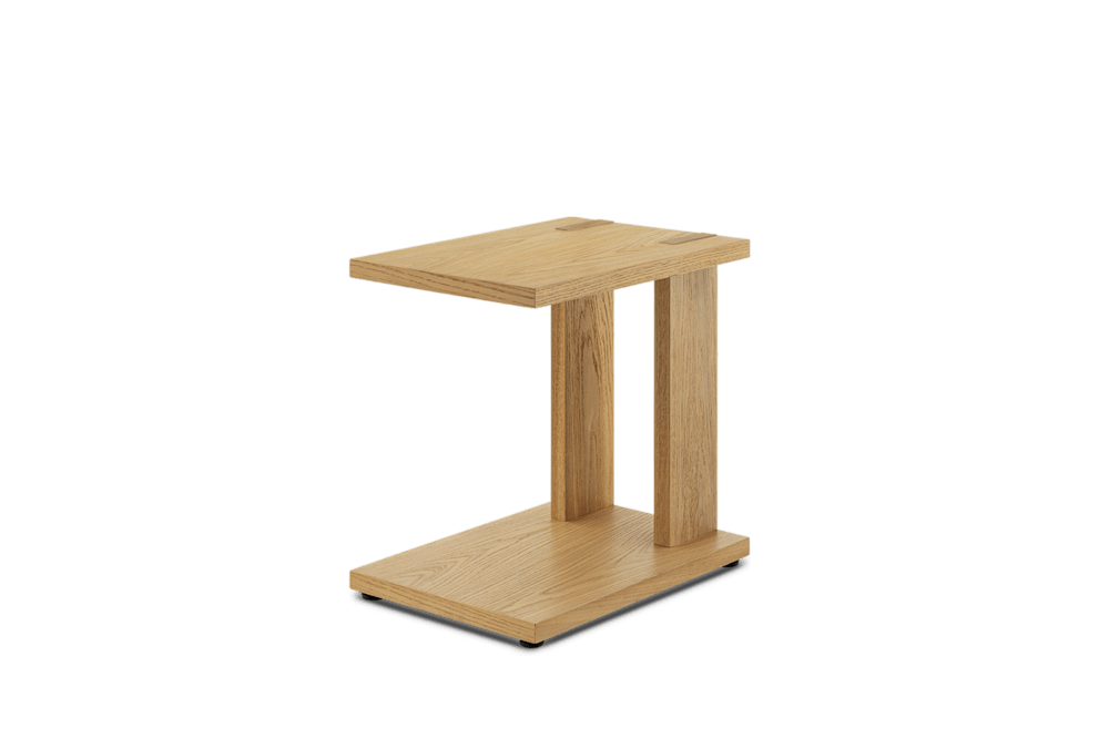 Mori C-Side Table - Natural Oak