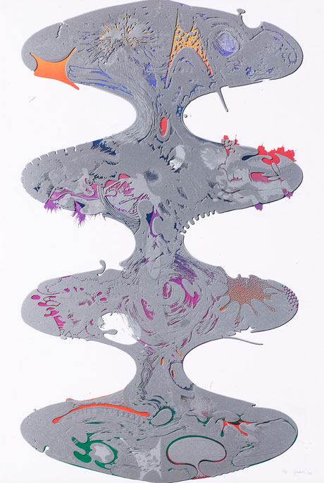 No Title 14 - Nils Erik Gjerdevik (Original Lithograph)