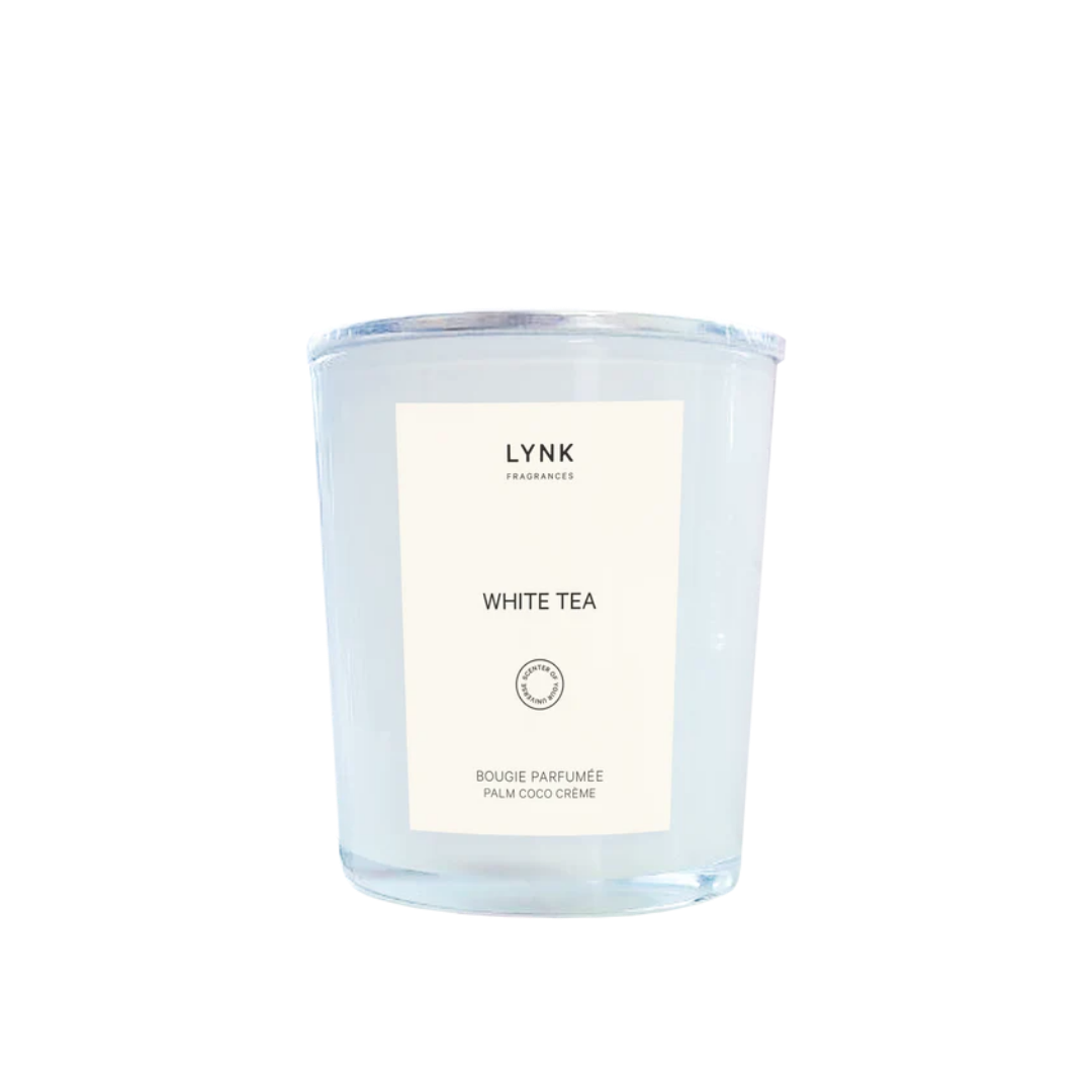 White Tea Candle - Lynk Fragrances