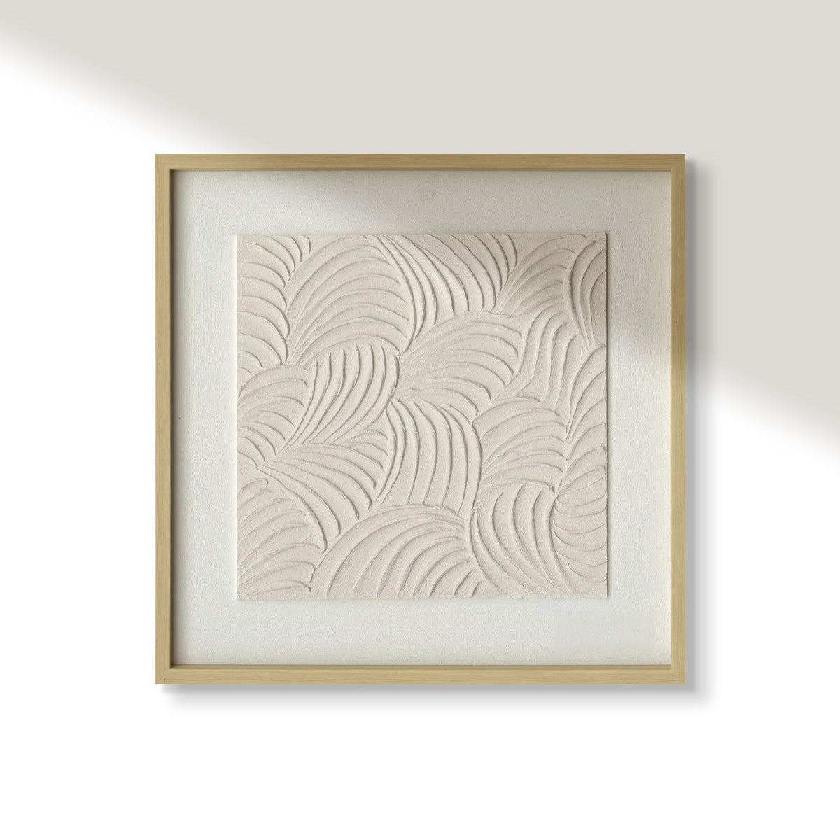 Sandweaves Textured Wall Art – 90x90cm