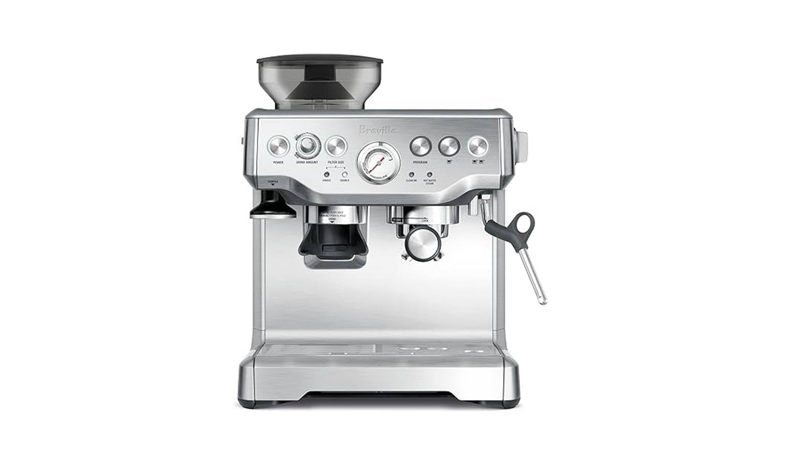 Breville the Barista Express Coffee Machine - Stainless Steel (BES870BSS) - Exclusive Model