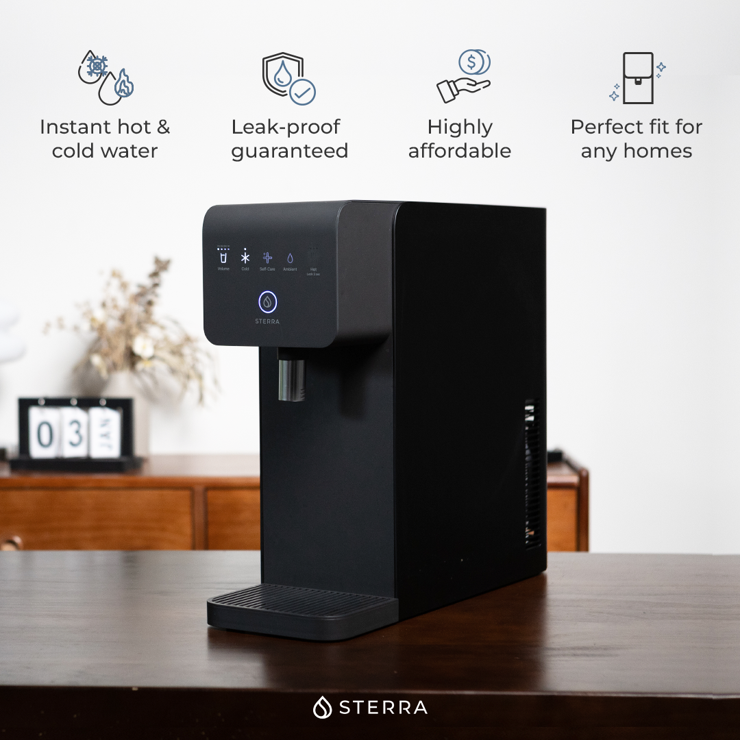Sterra 7 Tankless Water Purifier - Black Matte, Neutral