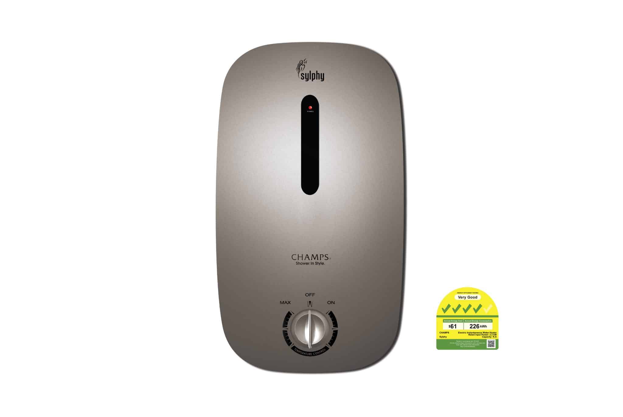 Sylphy Instant Water Heater (Gun Metal)