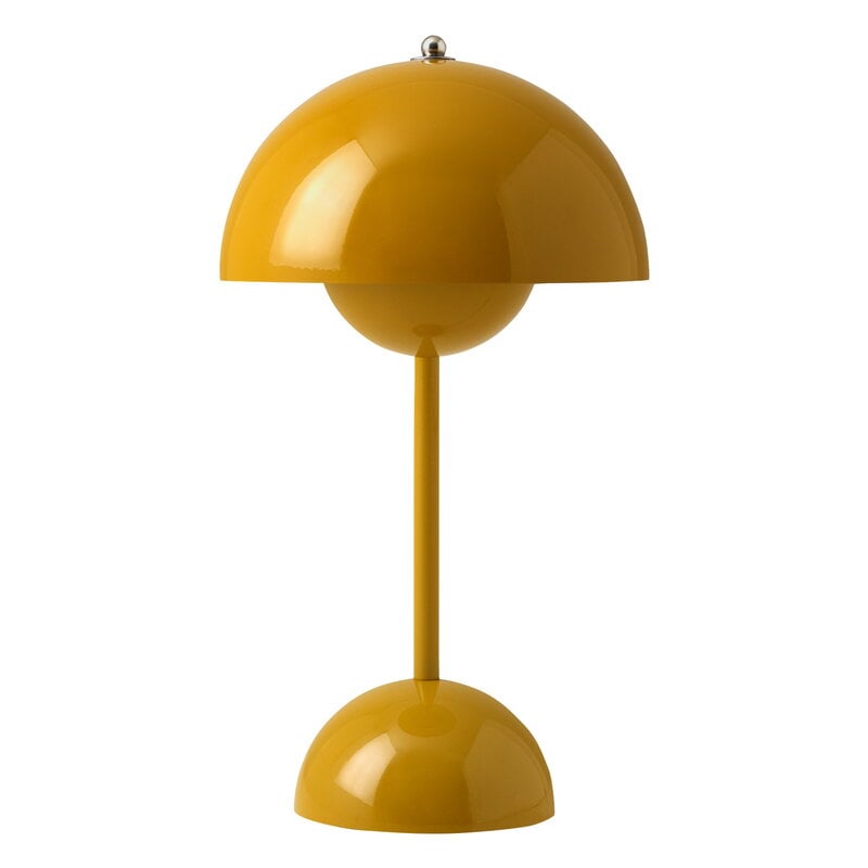 &Tradition Flowerpot VP9 Portable Table Lamp - Mustard Yellow