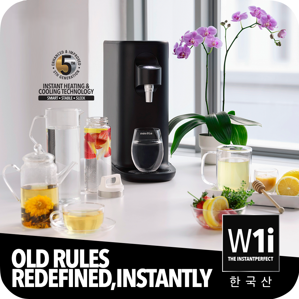 novita Instant Hot & Cold Water Dispenser W1i – The InstantPerfect (Glacier White)