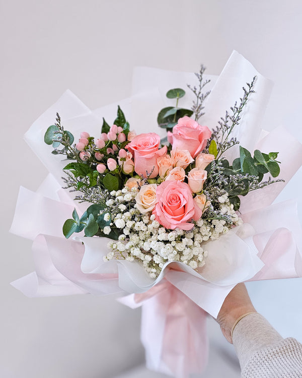 Pastel Hearts - Windflower Florist (Bouquet)