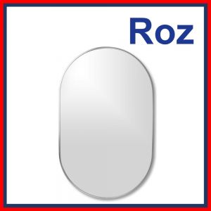 ROZ RM-AFIRR003-MW 45x60 Mirror White Frame
