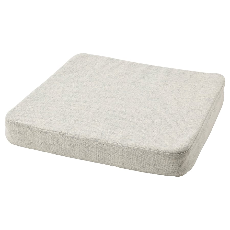 ÅKERVINDEFLY Chair Cushion - Beige, 39/35x37x5 cm