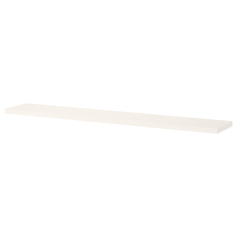 BERGSHULT Shelf - White, 120x20 cm