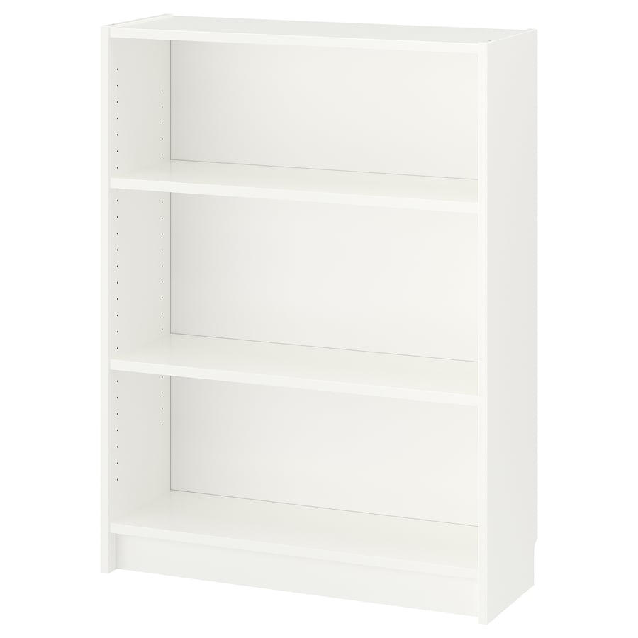 BILLY Bookcase - White, 80x28x106 cm