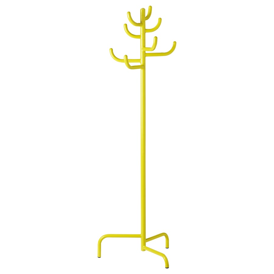 BONDSKÄRET Hat and Coat Stand - Yellow, 175 cm