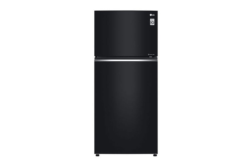 LG 506L Top Freezer Refrigerator with Smart Inverter Compressor™ - Black Mirror (GT-T5107BM)