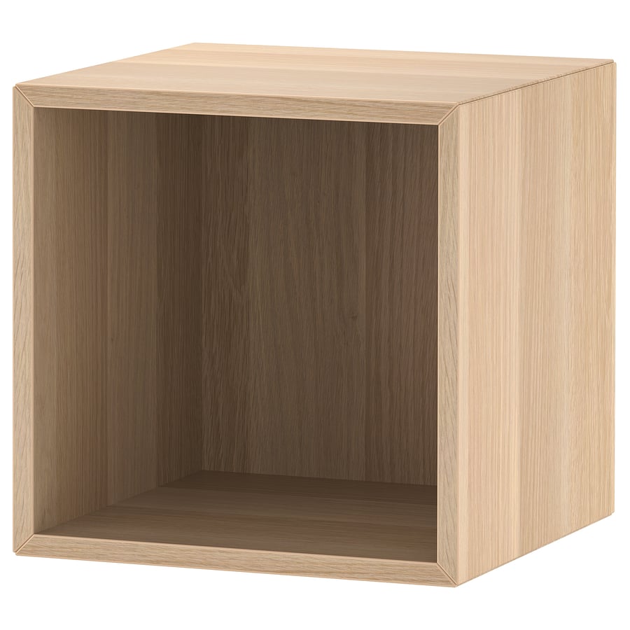 EKET Cabinet - White Stained Oak Effect, 35x35x35 cm