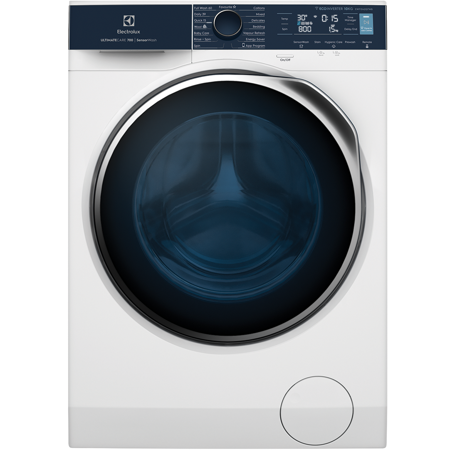 Electrolux UltimateCare 700 10kg Front Load Washing Machine - White (EWF1042Q7WB)