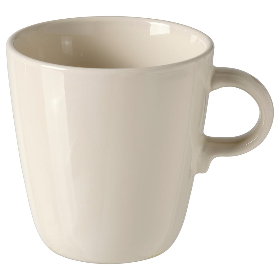FÄRGKLAR Mug - Glossy Beige, 37 cl