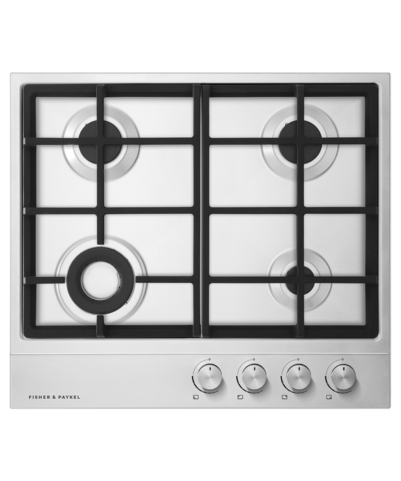 Fisher & Paykel 60cm Series 7 4 Burner Gas Cooktop, Town Gas - CG604DTGX1