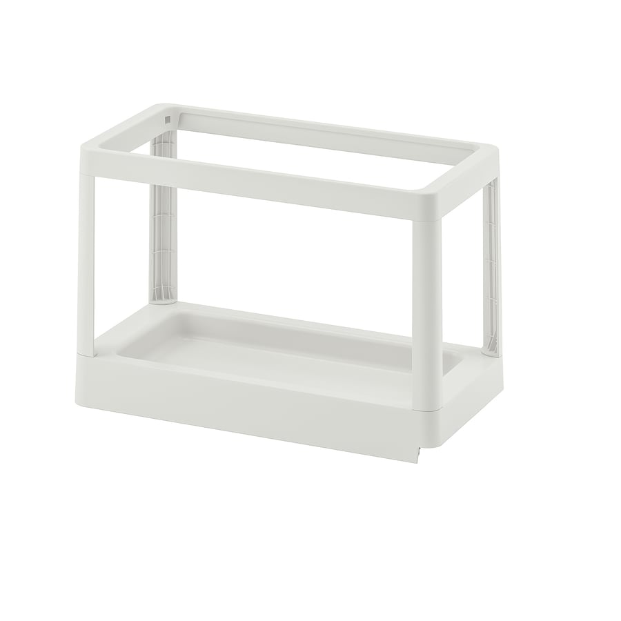 HÅLLBAR Pull-out frame for waste sorting - Light Grey