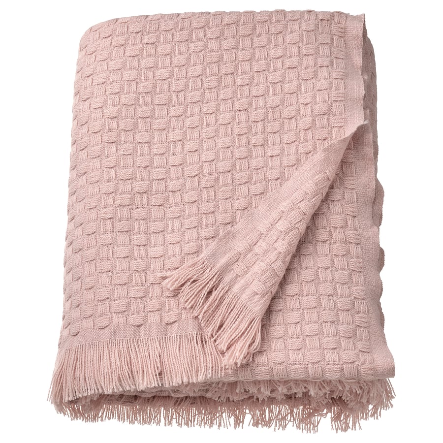 HORNMAL Throw - Light Pink, 130x170 cm