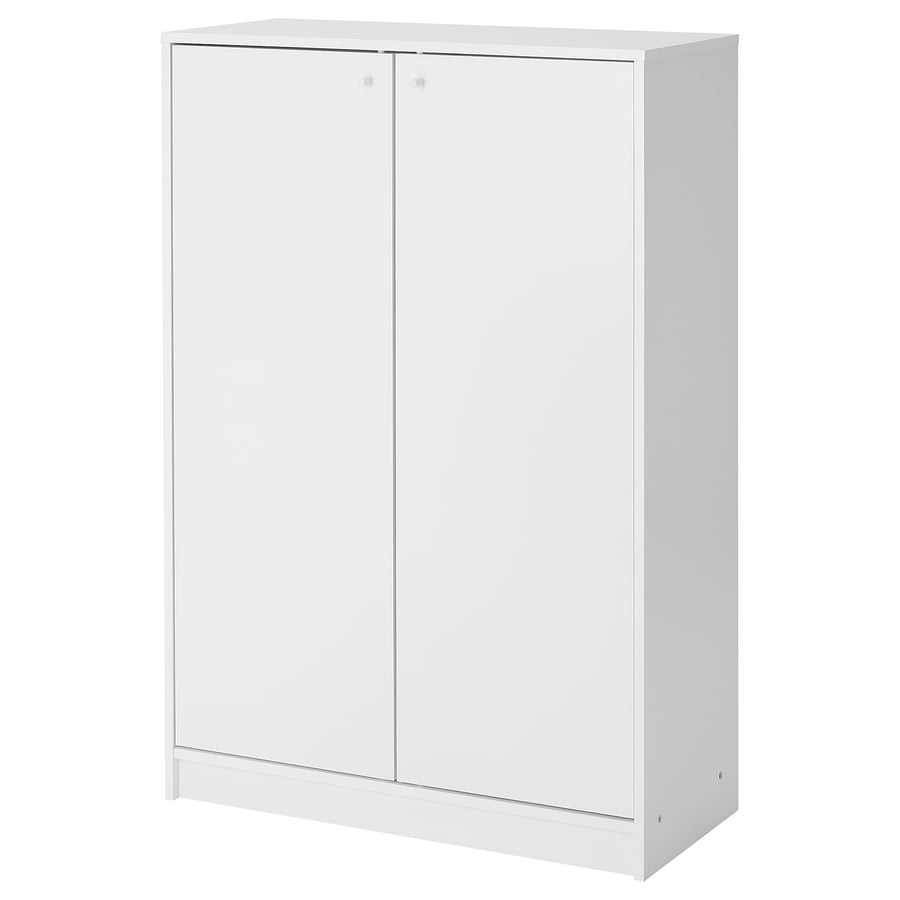 KLEPPSTAD Shoe Cabinet/Storage - White, 80x35x117 cm