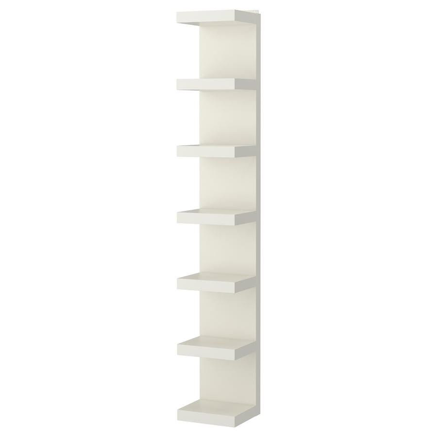 LACK Wall Shelf Unit - White, 30x190 cm