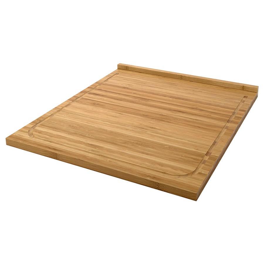 LÄMPLIG Chopping Board - Bamboo, Beige (53x46 cm)