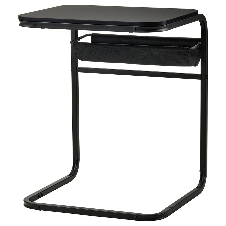 OLSERÖD Side Table - Anthracite/Dark Grey, 53x50 cm