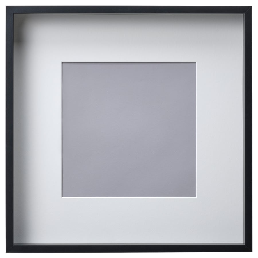 SANNAHED Frame - Black, 50x50 cm