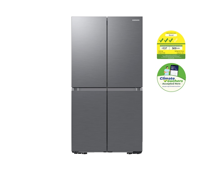 Samsung 649L French Door Refrigerator - All-Around Cooling, Refined Inox (RF59A70T4S9/SS)