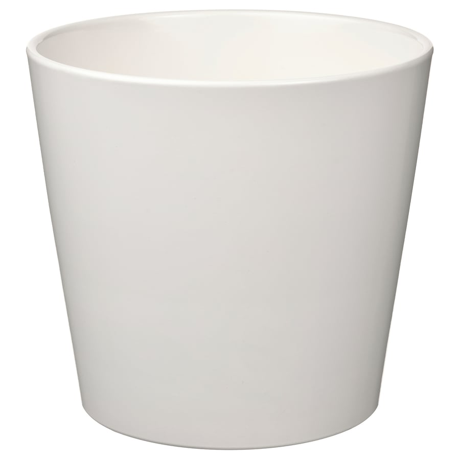 SOJABÖNA Plant Pot - White, 19 cm