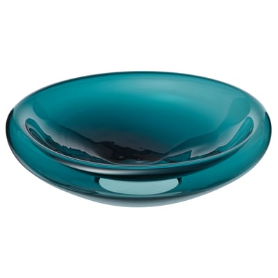 STOCKHOLM 2025 Bowl - Dark Blue Turquoise, 34 cm