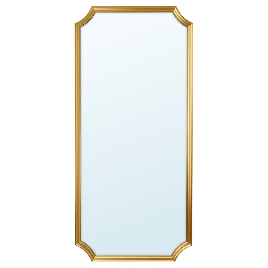 SVANSELE Mirror - Gold-colour, 73x158 cm