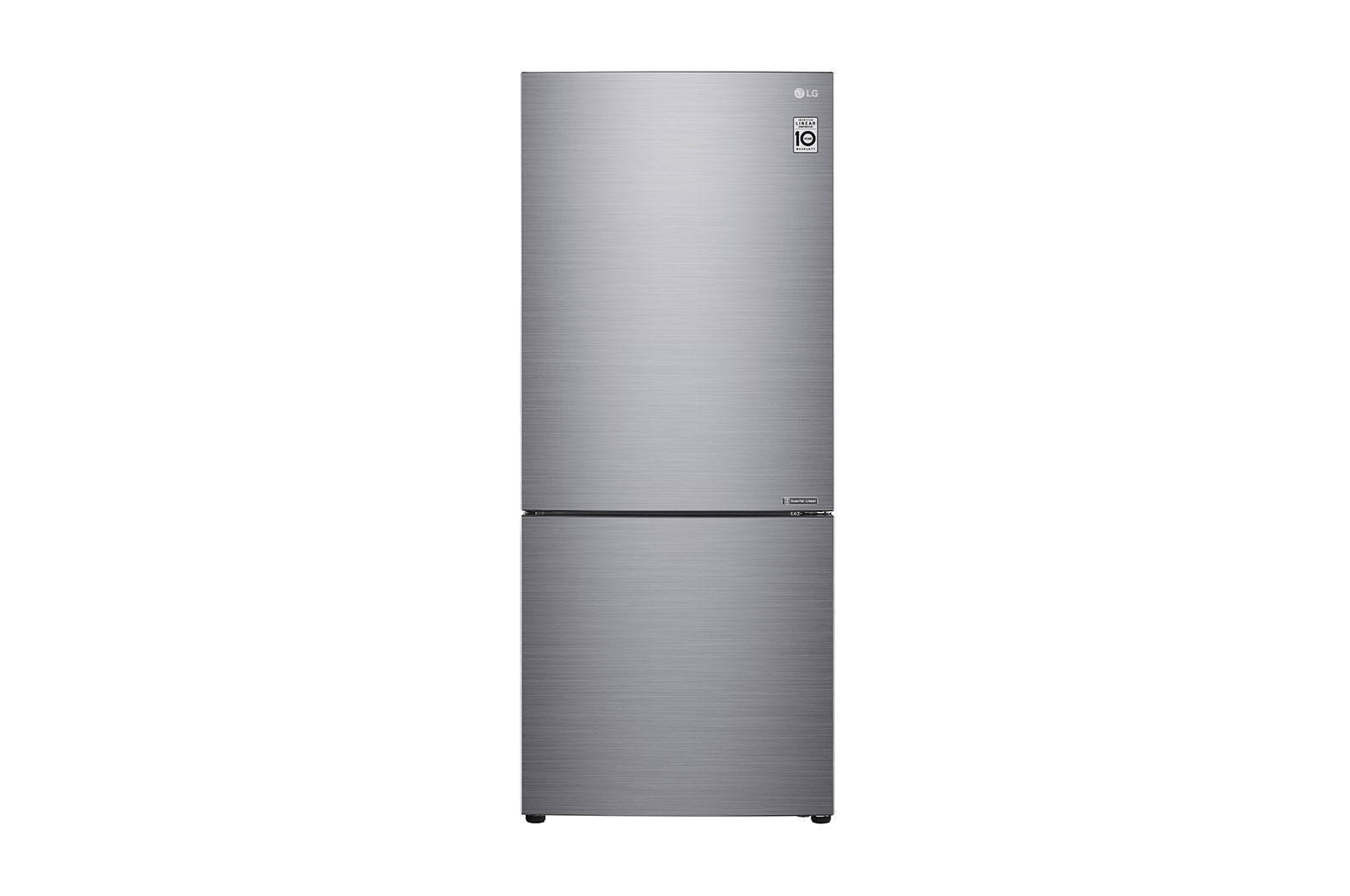 LG 408L Bottom Freezer Refrigerator GB-B4059PZ - Platinum Silver