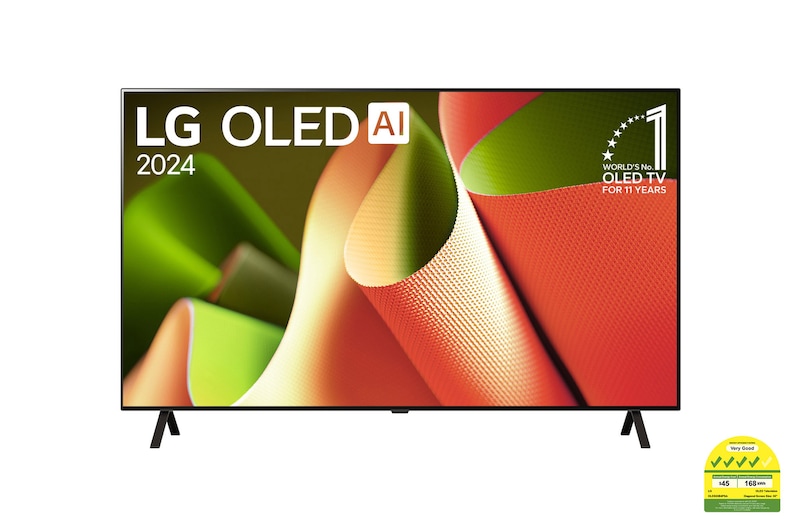 LG OLED AI B4 55-Inch 4K Smart TV 2024 - OLED55B4PSA