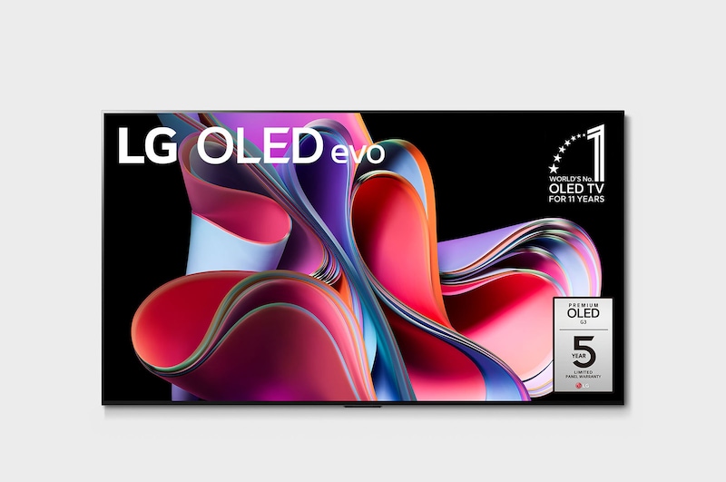 LG OLED evo G3 65-inch 4K Smart TV 2023 | Gallery Edition | OLED65G3PSA