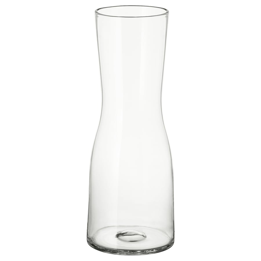 TIDVATTEN Vase - Clear Glass, 30 cm