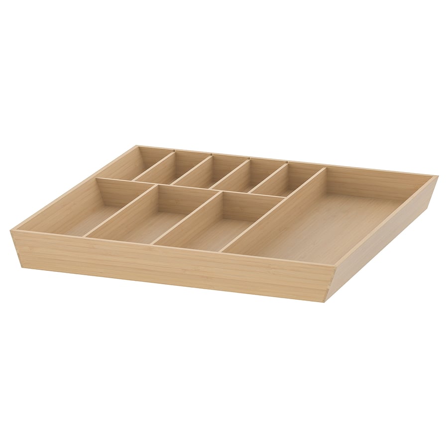 UPPDATERA Cutlery Tray - Light Bamboo, 52x50 cm