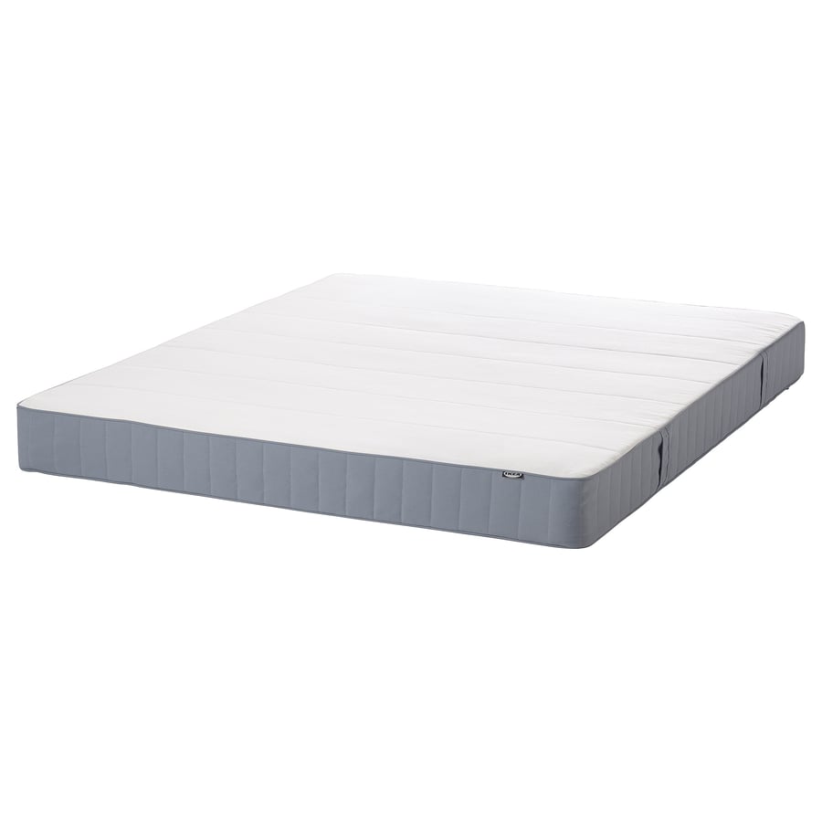 VESTMARKA Sprung Mattress, Firm/Light Blue, 150x200 cm